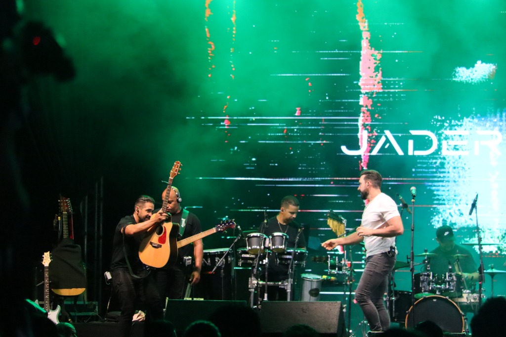 Jader Prada show palco verde